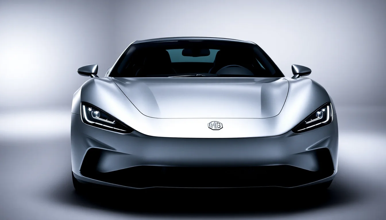 MG 07: Offizielle Bilder des neuen Elektro-Coupés veröffentlicht