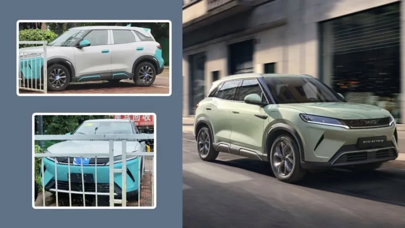 BYD Atto 2 überarbeitet: RWD, Lidar & bis zu 430 km WLTP
