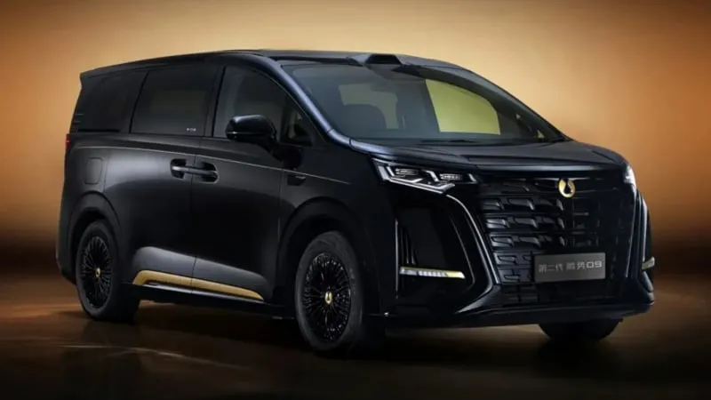 Denza D9: Gold-Edition für 3.800 € Aufpreis in China