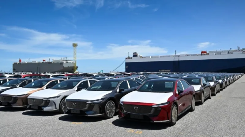 Mazda 6e: Rechtslenker-Modelle in Thailand gesichtet