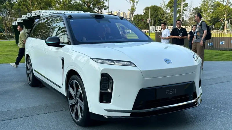 NIO ES8 als Fünfsitzer: 697 PS, 655 km ab 49.000 €