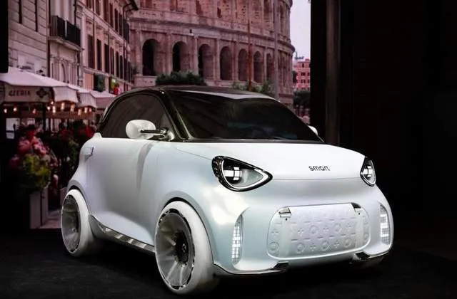 smart #2 Concept kommt: 340 km Reichweite, 6,95 m Wendekreis