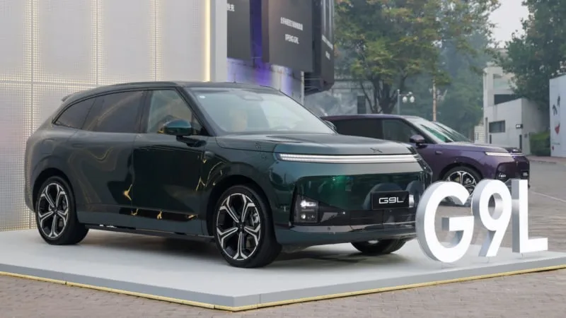 XPeng G9L: 5,1-Meter-SUV debütiert in Paris ab 31.000 €